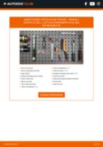 PDF manual sobre manutenção de ESPACE III (JE0_) 1.9 dTi (JE0M)