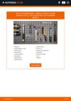 Illustrerade manualer för rutinmässiga underhållskontroller av RENAULT MODUS / GRAND MODUS (F/JP0_)