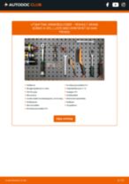 DIY-manual for utskifting av Bremseklosser i RENAULT GRAND SCÉNIC 2023