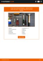 Bytte Bremsetrommel foran og bak SKODA Felicia Cube Van (6U5): handleiding pdf