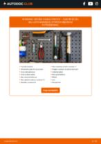 Jak wymienić i wyregulować Zestaw szczęk hamulcowych AUDI 80: poradnik pdf