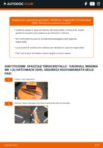 Sostituzione Spazzole tergicristallo anteriore e posteriore VAUXHALL INSIGNIA: pdf gratuito
