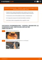 VAUXHALL INSIGNIA Mk I (A) Scheibenwischer: Schrittweises Handbuch im PDF-Format zum Wechsel