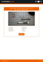 Replacing Water outlet AUDI 80: free pdf
