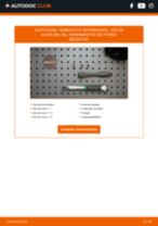 Cómo cambiar Termostato de agua AUDI 80 (89, 89Q, 8A, B3) - manual en línea