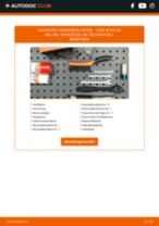 AUDI 90 (89, 89Q, 8A, B3) Bremsschläuche: Schrittweises Handbuch im PDF-Format zum Wechsel
