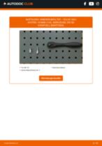 VOLVO V60 I Kasten / Kombi (155) Innenraumfilter: Schrittweises Handbuch im PDF-Format zum Wechsel