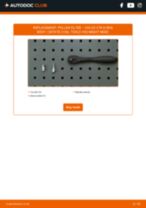 How to change Air conditioner filter on VOLVO V70 III Kasten / Kombi (135) - manual online