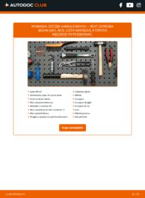 Jak wymienić Szczęki hamulcowe Córdoba I Sedan (6K1, 6K2) 1.9 TDI