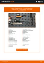 A szakmai útmutató Törlőlapát cseréhez Citroen Berlingo mk2 1.6 VTi 95 gépkocsiknál