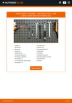 Trin-for-trin PDF-tutorial om skift af SEAT TERRA Box (024A) Generatorregulator