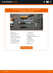 Kā veikt nomaiņu: 1.6 BlueHDi 100 (SABHY0, SABHYT) DS DS 3 Bremžu diski