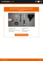 Cómo cambiar y ajustar Bomba del lavaparabrisas AUDI A4: tutorial pdf