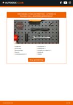 De professionele reparatiehandleiding voor Remblokken-vervanging in je Citroen C4 Picasso mk1 1.6 VTi 120