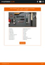 How to change Heater blower resistor on Citroen Xsara Estate - manual online
