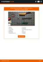 Bytte Glødelampe Nummerskiltlys CITROËN JUMPER Platform/Chassis: handleiding pdf