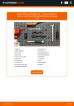 Online manual til udskiftning på egen hånd af Skive på DACIA LOGAN Pickup (US_)