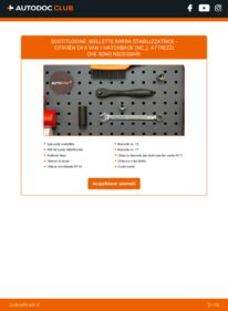 Sostituzione di Biellette Barra Stabilizzatrice CITROËN C4 II Kasten / Schrägheck (NC_) 1.6 BlueHDi