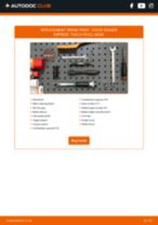 Replacing Brake pad kit DACIA DOKKER: free pdf