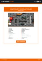 Stap-voor-stap PDF-handleidingen over het veranderen van RENAULT Arkana I (LCM_) Spatbord