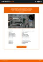 Manuale di sostituzione gratuito in PDF per ALMERA del 2015