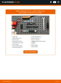 Kā veikt nomaiņu: 1.5 dCi DACIA LODGY Bremžu Kluči