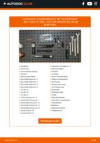 SEAT EXEO ST (3R5) Wasserpumpe + Zahnriemensatz: Schrittweises Handbuch im PDF-Format zum Wechsel