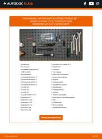 Vervanging uitvoeren: Waterpomp + Distributieriem Set 1.9 TDI Skoda Octavia 1z3