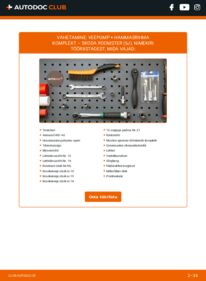 Kuidas välja vahetamist läbi viia: Skoda Roomster 5j 1.9 TDI Hammasrihma komplekt