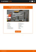 Online manual til udskiftning på egen hånd af Remstrammerhjul på Skoda Felicia 1
