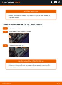 Jak provést výměnu: List stěrače QX56 SUV (JA60) 5.6 4WD