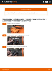 Vervanging uitvoeren: Ruitenwissers 2.0 i-VTEC (RK5) HONDA STEPWGN (DBA-RK_)