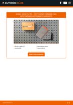 Soli-pa-solim PDF apmācība kā nomaināms FIAT FIORINO Box (146) Gaisa filtrs