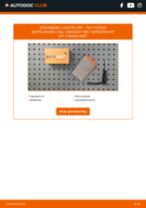 Stap-voor-stap PDF-handleidingen over het veranderen van FIAT FIORINO Box (146) Luchtfilter