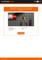 Trin-for-trin PDF-tutorial om skift af SKODA RAPID (NA2) Brændstoffilter