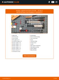 Kā veikt nomaiņu: 1.6 BlueHDi 100 (SABHY0, SABHYT) DS DS 3 Amortizators