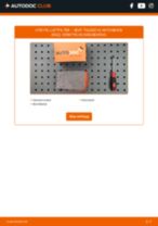 Hur byter man Motorluftfilter SEAT TOLEDO IV (KG3) - handbok online