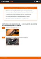 Die professionelle Anleitung für den Scheibenwischer-Wechsel bei deinem Dacia Duster 1 1.5 dCi 4x4 (HSMC, HSMD)