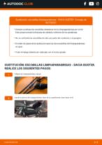 PDF manual de cambiar: Limpiaparabrisas DACIA DUSTER delanteras y traseras