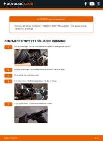 Så byter du Torkarblad på 2.0 D Nissan Vanette C22