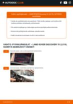 Vaiheittainen PDF-opas: kuinka vaihtaa Range Rover Sport L320 -mallin Puskurin Ritilä