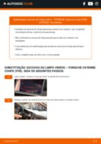 Manual online sobre a substituição de Luz de xénon em Porsche 718 Cayman 982