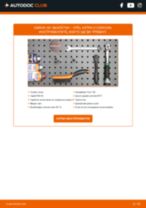 Смяна на предна лява Свързваща щанга на OPEL ASTRA H Estate (L35): ръководство pdf