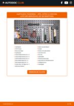 OPEL ASTRA H Estate (L35) Stoßdämpfer Gasdruck und Öldruck tauschen: Handbuch pdf