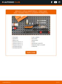 Kako izvesti menjavo: Ležaj Amortizerja C-Max (DM2) 1.8 TDCi