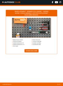 Comment effectuer un remplacement de Bobines d'Allumage 1.5 dCi 110 (M20, M20M) NISSAN NV200 EVALIA