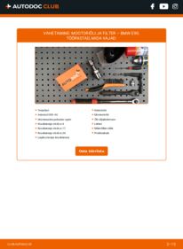 Kuidas välja vahetamist läbi viia: Alpina D3 E90 2.0 Bi-Turbo Õlifilter