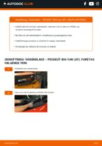 Den professionelle guide til udskiftning af Tændrør på din PEUGEOT 806 Kastenwagen (AF) HDi (AFRHZC)