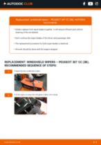 Peugeot 307 cc 3b 1.6 16V manual pdf free download