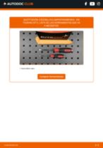 Manual online sobre el cambio de Escobilla limpiaparabrisas por su cuenta en VW TOURAN